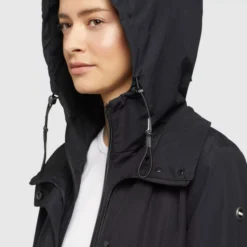 Khujo Parka Übergangsjacke FELINA Frauen Schwarz -Khujo Verkaufsshop 0673a60f3d1667b1e09b88022de53166 scaled
