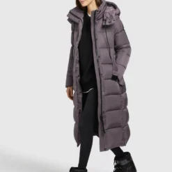 Khujo Wintermäntel Mantel HAZELLE Frauen Mauve -Khujo Verkaufsshop 155e506fe3f3edc656db2127de916979 scaled