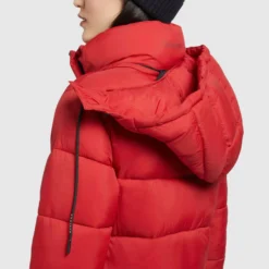 Khujo Wintermäntel Mantel Julina Frauen Rot -Khujo Verkaufsshop 15928f5223c8720733a529055d4fdd8f scaled