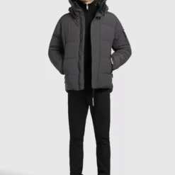 Khujo Winterjacken Jacke BARAT Männer Dunkelgrau -Khujo Verkaufsshop 1fd0c819a6efe9d9aa7469f276337280 scaled