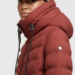 Khujo Wintermäntel Mantel Ingram Frauen Rostrot -Khujo Verkaufsshop 207a48f9f3647c9bcec1fa54fd256be6 scaled