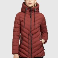 Khujo Übergangsjacken Jacke Noomi Frauen Rostrot -Khujo Verkaufsshop 257f8351e4b85e8adf47bcc1447e563e scaled