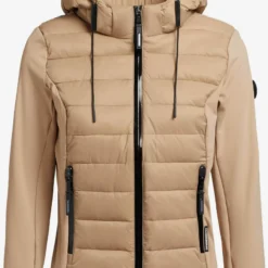 Khujo Outdoorjacken Jacke Ghita Frauen Beige