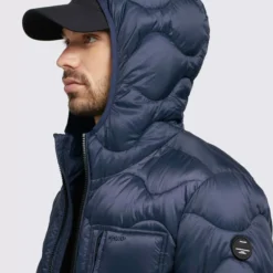 Khujo Übergangsjacken Jacke Remo Männer Dunkelblau -Khujo Verkaufsshop 300a5be78b862383ad4741424f329046 scaled