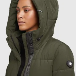 Khujo Wintermäntel Mantel Tione Frauen Dunkelgrün -Khujo Verkaufsshop 3088f4758eaf93f6972d476548a0e3b2 scaled