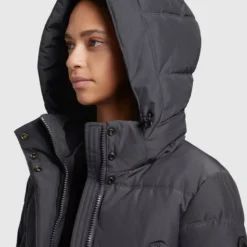 Khujo Wintermäntel Mantel Kleo Frauen Dunkelgrau -Khujo Verkaufsshop 3292286e067c1500e80ae258a3cdb5da scaled