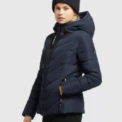 Khujo Übergangsjacken Jacke Stern Frauen Dunkelblau -Khujo Verkaufsshop 37942e8f7904dff379463542dc7f0795 scaled
