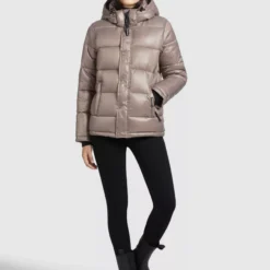 Khujo Winterjacken Jacke Gerda Shiny Frauen Beige -Khujo Verkaufsshop 38295fc08e2e8a216cf81e12d74a8094 scaled