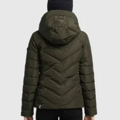 Khujo Übergangsjacken Jacke Stern Frauen Khaki -Khujo Verkaufsshop 3d156dcf006da5bbe74123200b833228 scaled