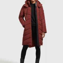 Khujo Wintermäntel Mantel Huba Frauen Karminrot -Khujo Verkaufsshop 3d3cee5a91c6953ebea34c9eacdb8718 scaled