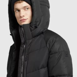 Khujo Winterjacken Jacke Croon Männer Schwarz -Khujo Verkaufsshop 43fc059dd952ef4a022f644417c217e4 scaled