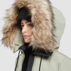 Khujo Wintermäntel Mantel LOLL Frauen Pastellgrün -Khujo Verkaufsshop 442b5ba70818fd789e85cd49aaecd65b scaled