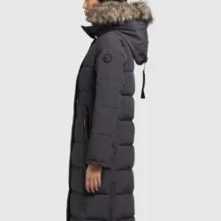 Khujo Wintermäntel Mantel LOLL Frauen Anthrazit -Khujo Verkaufsshop 49c7db0381202c844693ea992856e0b6 scaled
