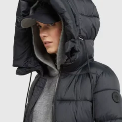 Khujo Wintermäntel Mantel TUULA Frauen Schwarz -Khujo Verkaufsshop 51fc06e4db1df71653365841e39b01f7 scaled