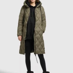 Khujo Wintermäntel Mantel LENNJA Frauen Khaki -Khujo Verkaufsshop 5253c1c58cb447742e9259bed0688968 scaled