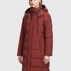 Khujo Wintermäntel Mantel Cliv Frauen Rostrot -Khujo Verkaufsshop 5280cf6b911d20edd12a261eebcd4b1f scaled