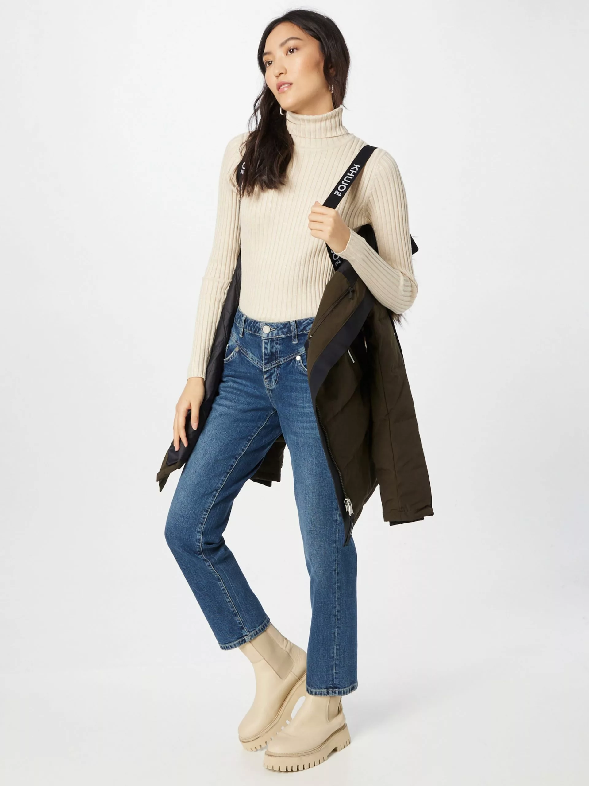 Khujo Wintermäntel Mantel Cloren Frauen Oliv 7 Khujo Wintermäntel Mantel Cloren Frauen Oliv – Bild 5