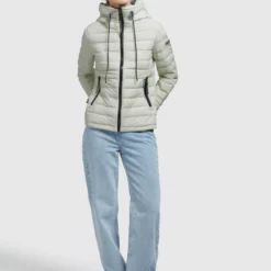 Khujo Übergangsjacken Jacke LOVINA4 Frauen Grün -Khujo Verkaufsshop 635034d8ca2015217bc022685409ce07 scaled