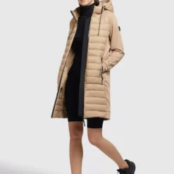 Khujo Wintermäntel Übergangsjacke RUTH MATT Frauen Beige -Khujo Verkaufsshop 6763f58669be0b1bda0125b825d91512 scaled