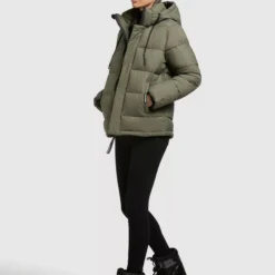 Khujo Winterjacken Jacke Evona Frauen Khaki -Khujo Verkaufsshop 68644e5134495f2e3960f2201e20cb4e scaled