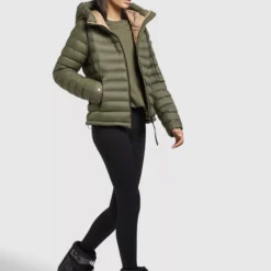 Khujo Winterjacken Winterjacke Lovina Shine Frauen Khaki -Khujo Verkaufsshop 6ad37bc5a05c6b77fd0fc8b83d77b57c scaled