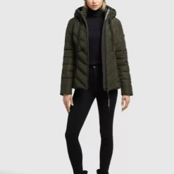 Khujo Übergangsjacken Jacke Stern Frauen Khaki -Khujo Verkaufsshop 7533f178f0d4fa79ad8e53d3ab422cad scaled
