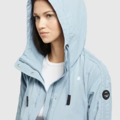 Khujo Übergangsjacken Übergangsjacke ZAHIRA3 Frauen Hellblau -Khujo Verkaufsshop 7784ba6f2576bd143a6068c08dbf8af9 scaled