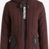Khujo Winterjacken Jacke Frauen Weinrot