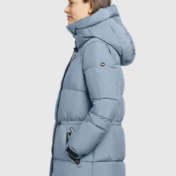 Khujo Winterjacken Jacke Leviani2 Frauen Taubenblau -Khujo Verkaufsshop 786a0281db16b03d26f172df44ac2ac3 scaled