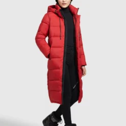 Khujo Wintermäntel Mantel Julina Frauen Rot -Khujo Verkaufsshop 7b1db86f93e64e3fe180760a94e74b29 scaled