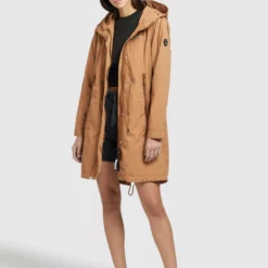 Khujo Übergangsjacken Mantel ADDA Frauen Beige -Khujo Verkaufsshop 7b2b0166d66b9b093df48b7cee9d3cc8 scaled