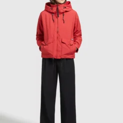 Khujo Übergangsjacken Übergangsjacke BLAIR Frauen Rot -Khujo Verkaufsshop 7be508db224fc49935a776311458731e scaled