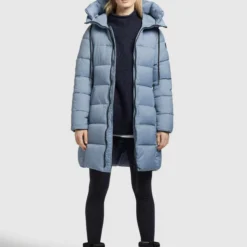 Khujo Wintermäntel Mantel Tuula Frauen Rauchblau -Khujo Verkaufsshop 7cb413b2a4e251c870a84a88e44f589c scaled