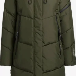 Khujo Wintermäntel Wintermantel SONJE4 Frauen Dunkelgrün