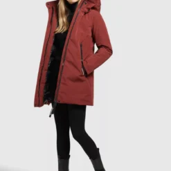 Khujo Winterjacken Jacke Viona 3 Frauen Rostrot -Khujo Verkaufsshop 8831c16c32f5c16c1f5f482608546e47 scaled
