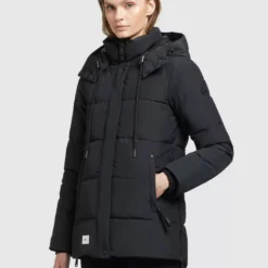 Khujo Winterjacken Jacke Eunice Frauen Schwarz -Khujo Verkaufsshop 8932686814d8763e76f20ebfe671ef88 scaled
