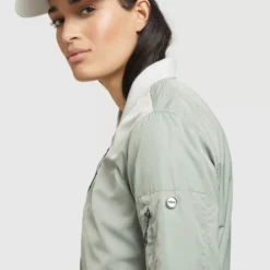 Khujo Übergangsjacken Jacke STENCE Frauen Pastellgrün -Khujo Verkaufsshop 89a934039db117da922f1a199fa7d165 scaled
