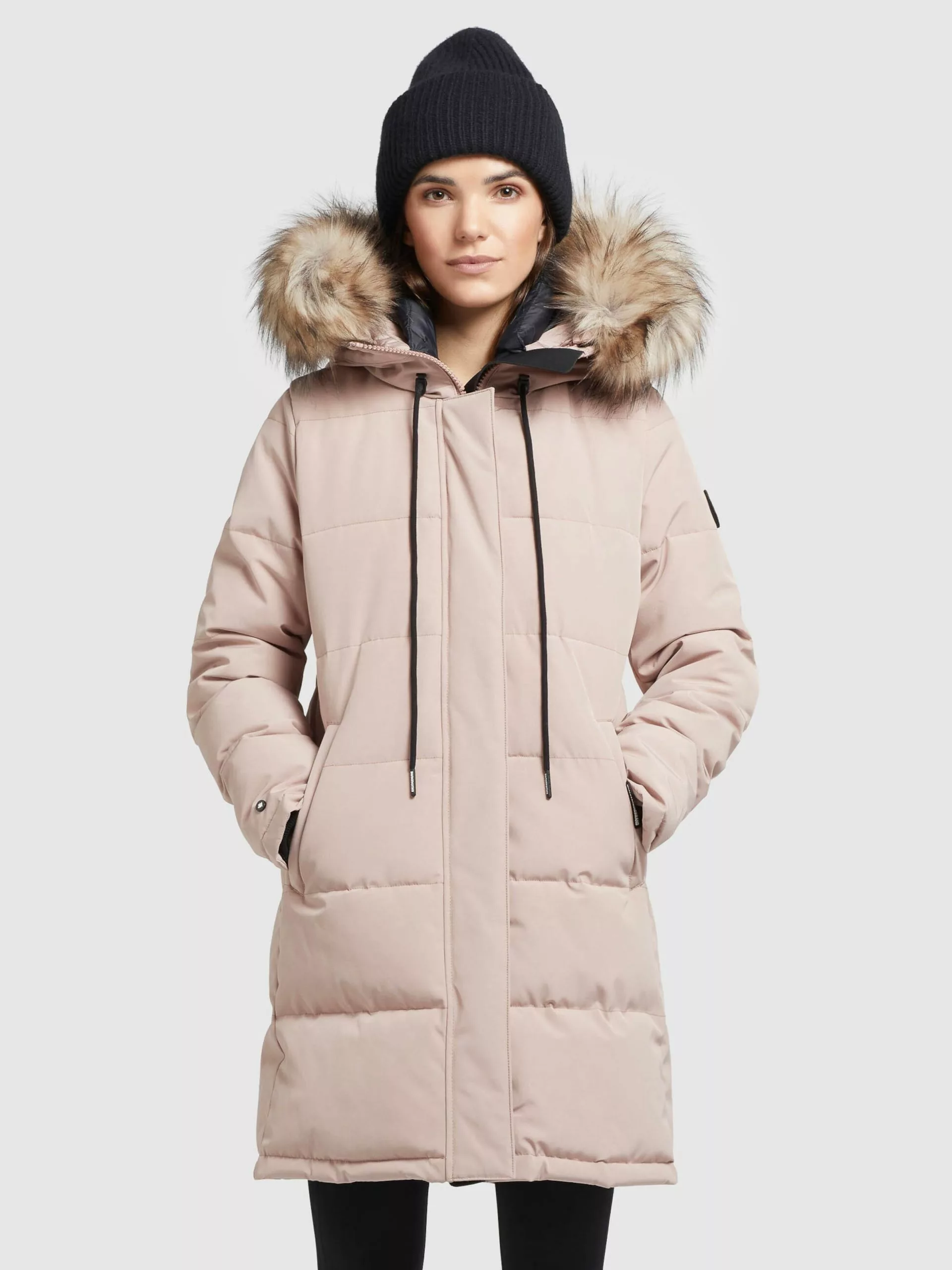 Khujo Wintermäntel Mantel Cloren Frauen Rosa 4 Khujo Wintermäntel Mantel Cloren Frauen Rosa – Bild 2