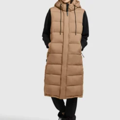 Khujo Westen Weste Tourin Frauen Hellbraun -Khujo Verkaufsshop 8cc79d4a809912d1914c49bc8a4c3723 scaled