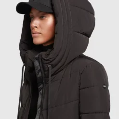 Khujo Wintermäntel Wintermantel Ayleena Frauen Schwarz -Khujo Verkaufsshop 8eeb525859603e5aef331184513747ba scaled