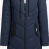 Khujo Winterjacken Mantel Aribay Frauen Navy