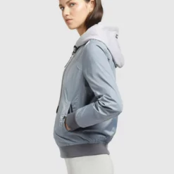 Khujo Übergangsjacken Jacke PERSEE Frauen Hellblau / Grau -Khujo Verkaufsshop 98a05e1cf67b06aca8ef1413e0485fa1 scaled