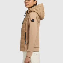 Khujo Outdoorjacken Jacke Ghita Frauen Beige -Khujo Verkaufsshop 9c725c603c8a95ebea07be48b8842bde scaled