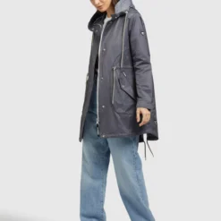 Khujo Parka Übergangsmantel ONDA2 Frauen Taubenblau -Khujo Verkaufsshop 9e2ec4689a004af906b8d20b86617424 scaled