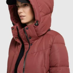 Khujo Wintermäntel Wintermantel Limetta Frauen Rostrot -Khujo Verkaufsshop a1c67f5b26f81d969fff1a6d94fe0b4d scaled