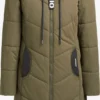 Khujo Winterjacken Winterjacke Aibay Frauen Khaki