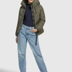 Khujo Winterjacken Jacke Esila Frauen Khaki -Khujo Verkaufsshop ac21cca73b786338dd8995fdfb079e48 scaled