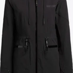 Khujo Parka Mantel Frauen Schwarz