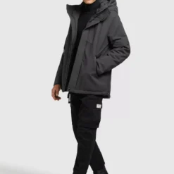 Khujo Winterjacken Winterjacke Borrow Männer Dunkelgrau -Khujo Verkaufsshop b560b49fb78136253ca03e170b2ac0a6 scaled