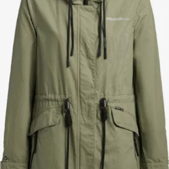 Khujo Jacken Parka Nanda Frauen Khaki